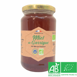 miel garrigue 500g Bio Provence