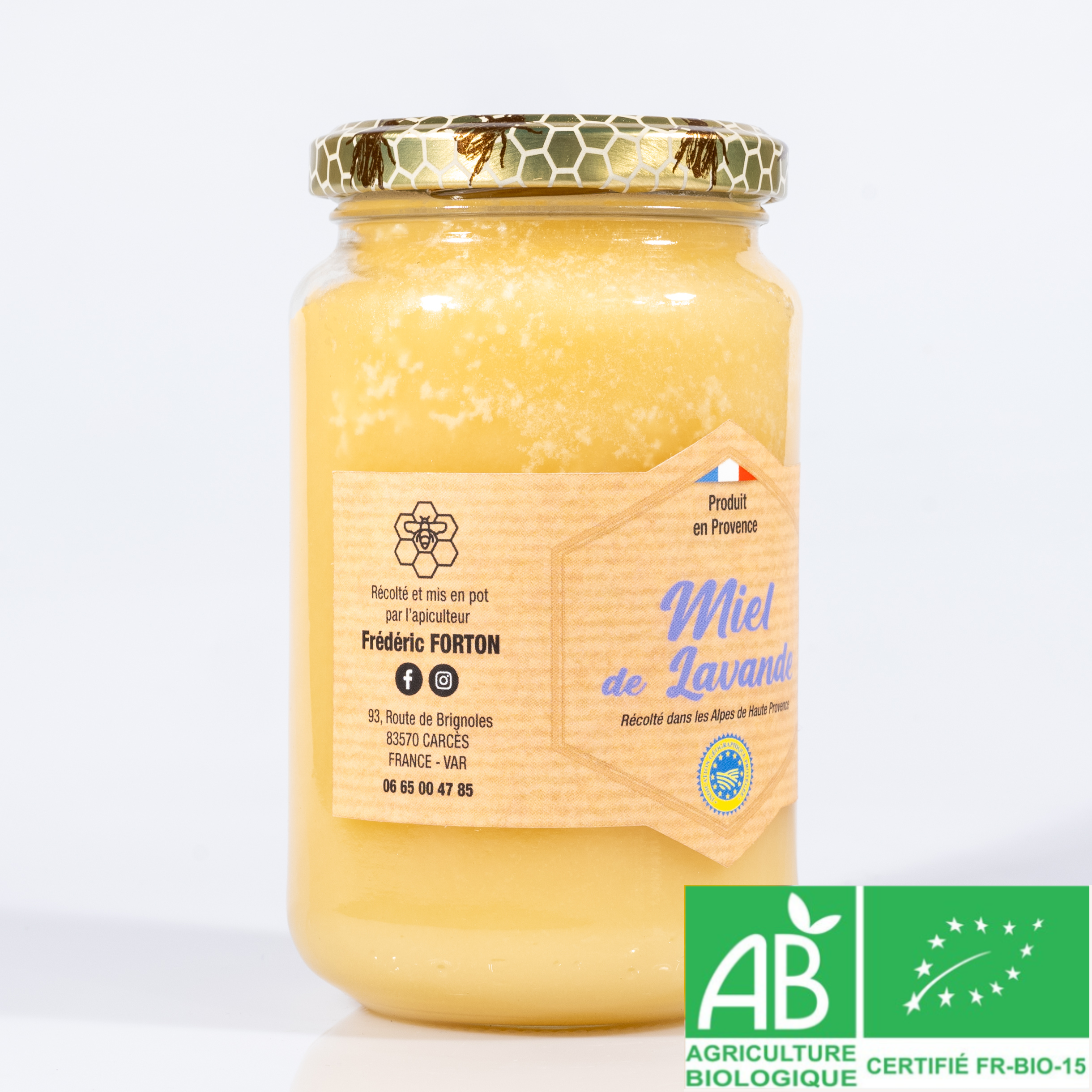 miel de lavande dur cristallisé provence bio miel de lavande dur cristallisé provence bio