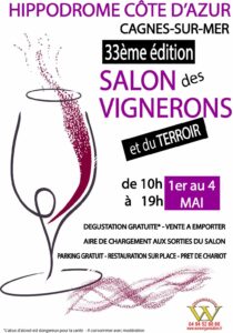 affiche cagnes sur mer mai 2025